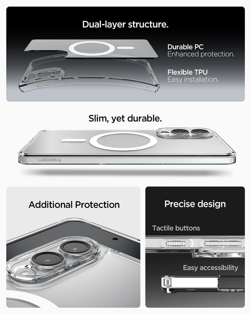 Spigen Galaxy S25 Edge Case - Ultra Hybrid (MagFit)